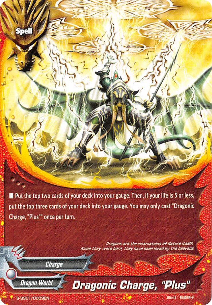 Dragonic Charge ’Plus’ (10009) [S-SS01] - Future Card BuddyFight Single