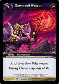 Earthrend Weapon - WoW Single