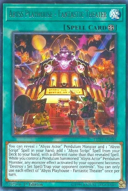 Abyss Playhouse - Fantastic Theater (3048) (LED3) - YuGiOh Single