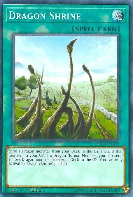 Dragon Shrine (3010) (LED3) - YuGiOh Single