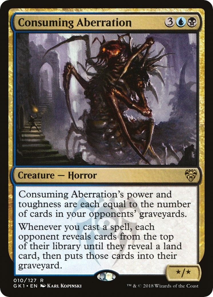 Consuming Aberration (10) [GR1] - MTG Single