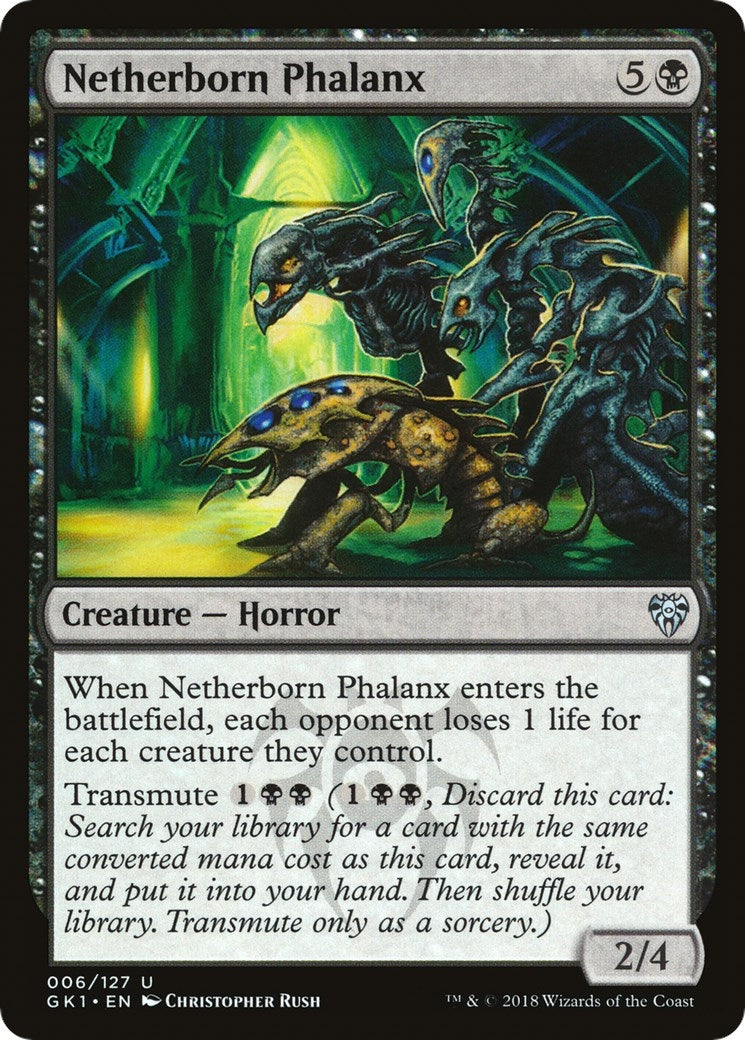 Netherborn Phalanx (6) [GR1] - MTG Single