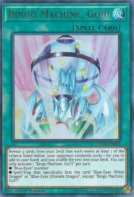 Bingo Machine Go!!! (3003) (LED3) - YuGiOh Single