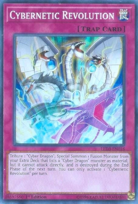 Cybernetic Revolution (3016) (LED3) - YuGiOh Single