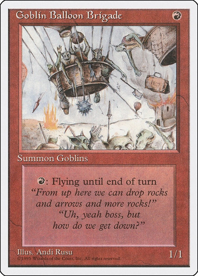 Goblin Balloon Brigade [4ED] - MTG Single