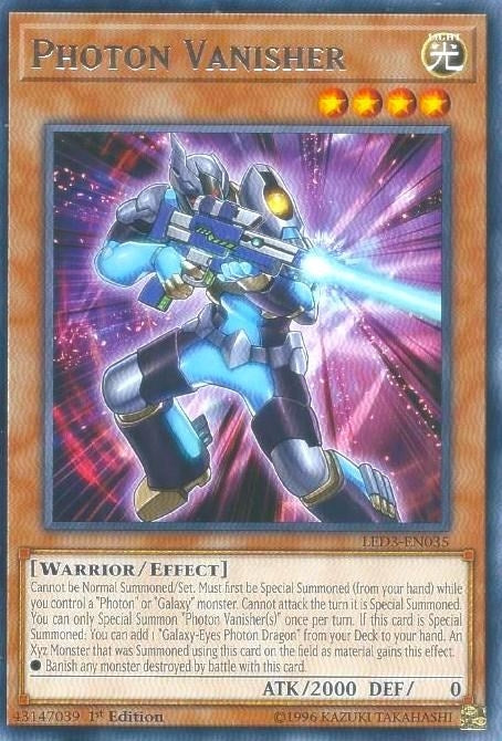 Photon Vanisher (3035) (LED3) - YuGiOh Single