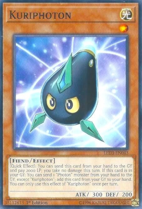 Kuriphoton (3043) (LED3) - YuGiOh Single