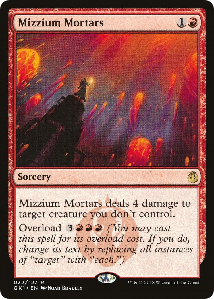 Mizzium Mortars (32) [GR1] - MTG Single
