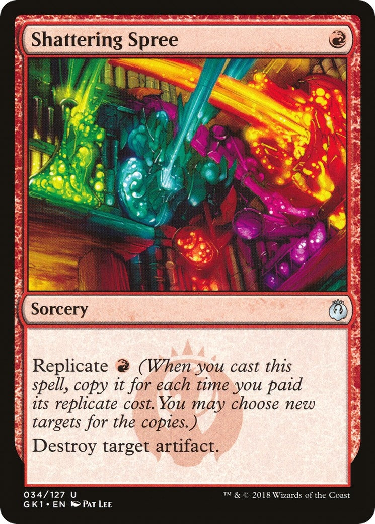 Shattering Spree (34) [GR1] - MTG Single