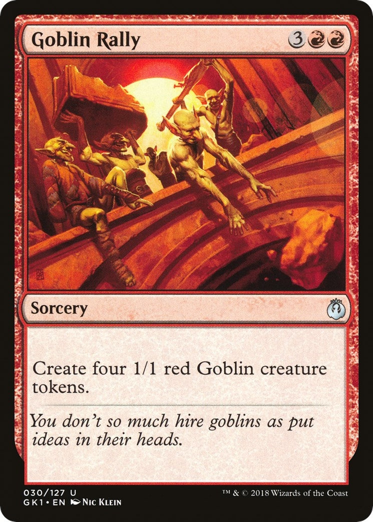 Goblin Rally (30) [GR1] - MTG Single