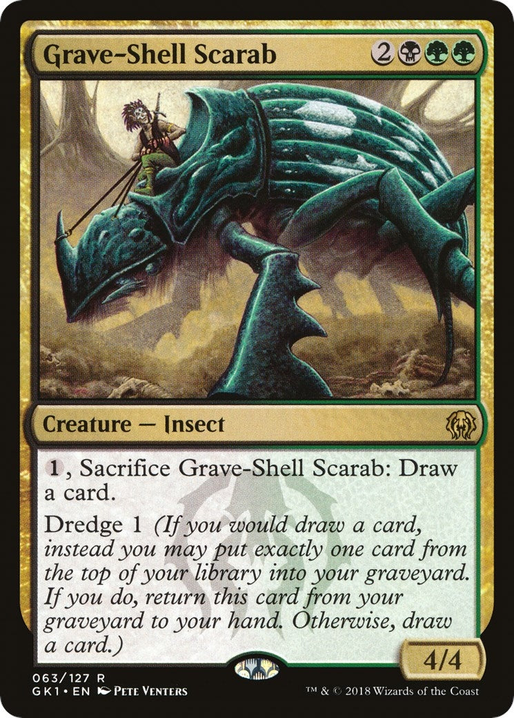 Grave-Shell Scarab (63) [GR1] - MTG Single