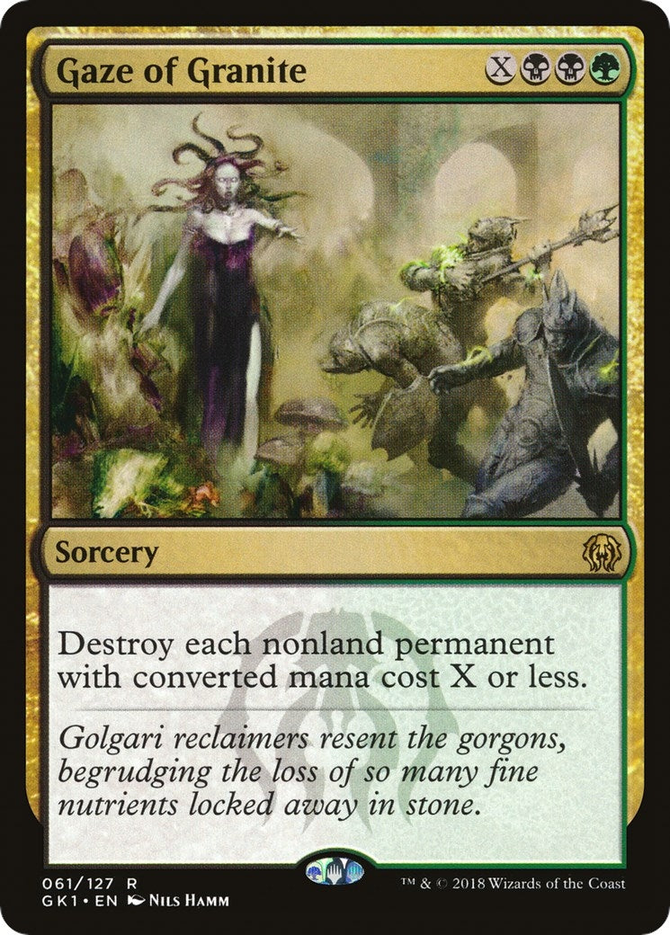 Gaze of Granite (61) [GR1] - MTG Single