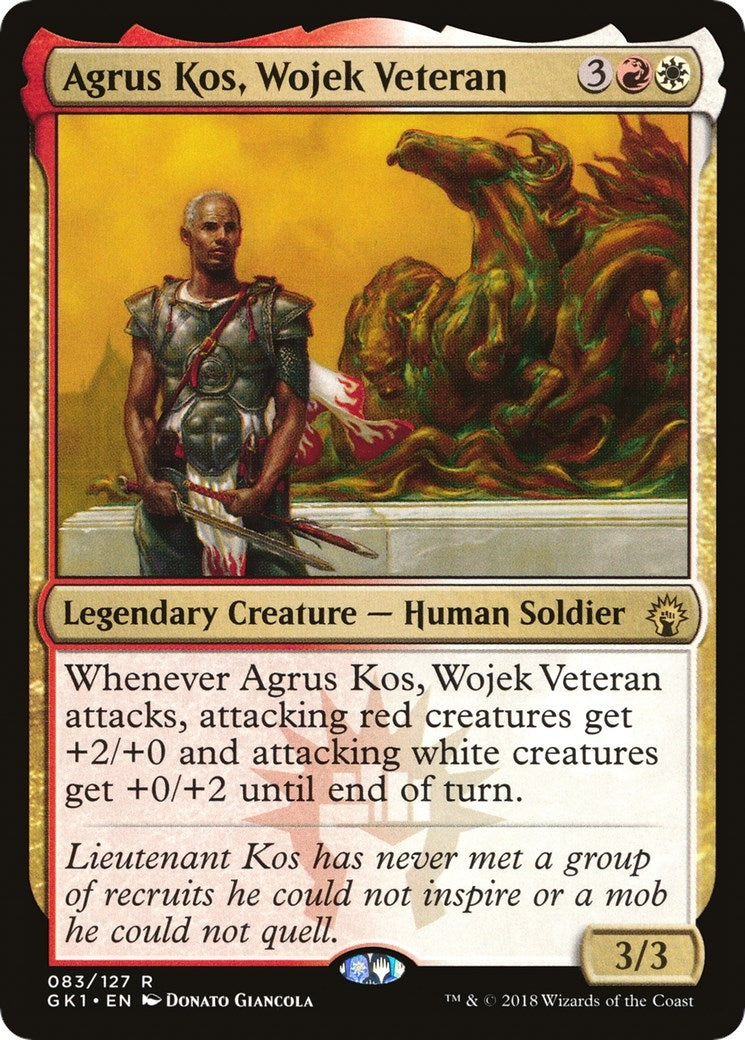 Agrus Kos Wojek Veteran (83) [GR1] - MTG Single