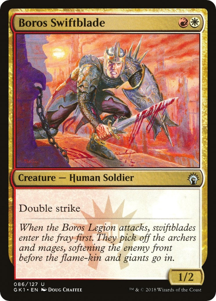 Boros Swiftblade (86) [GR1] - MTG Single
