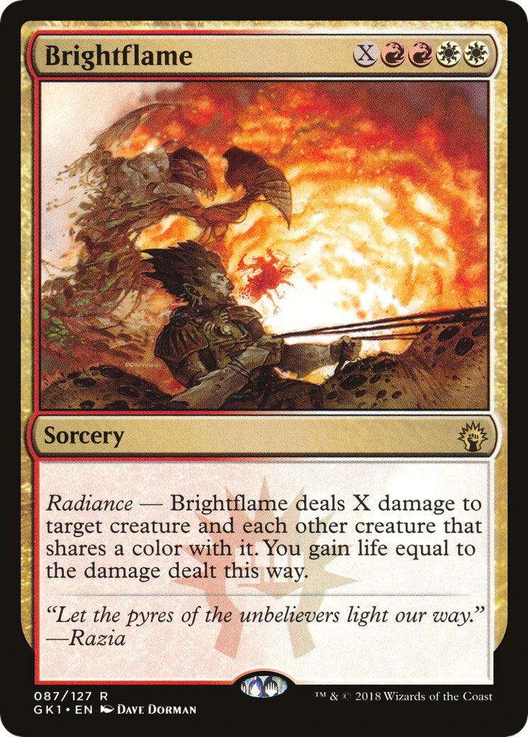 Brightflame (87) [GR1] - MTG Single