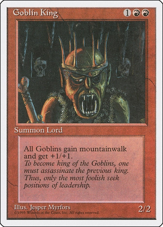 Goblin King [4ED] - MTG Single