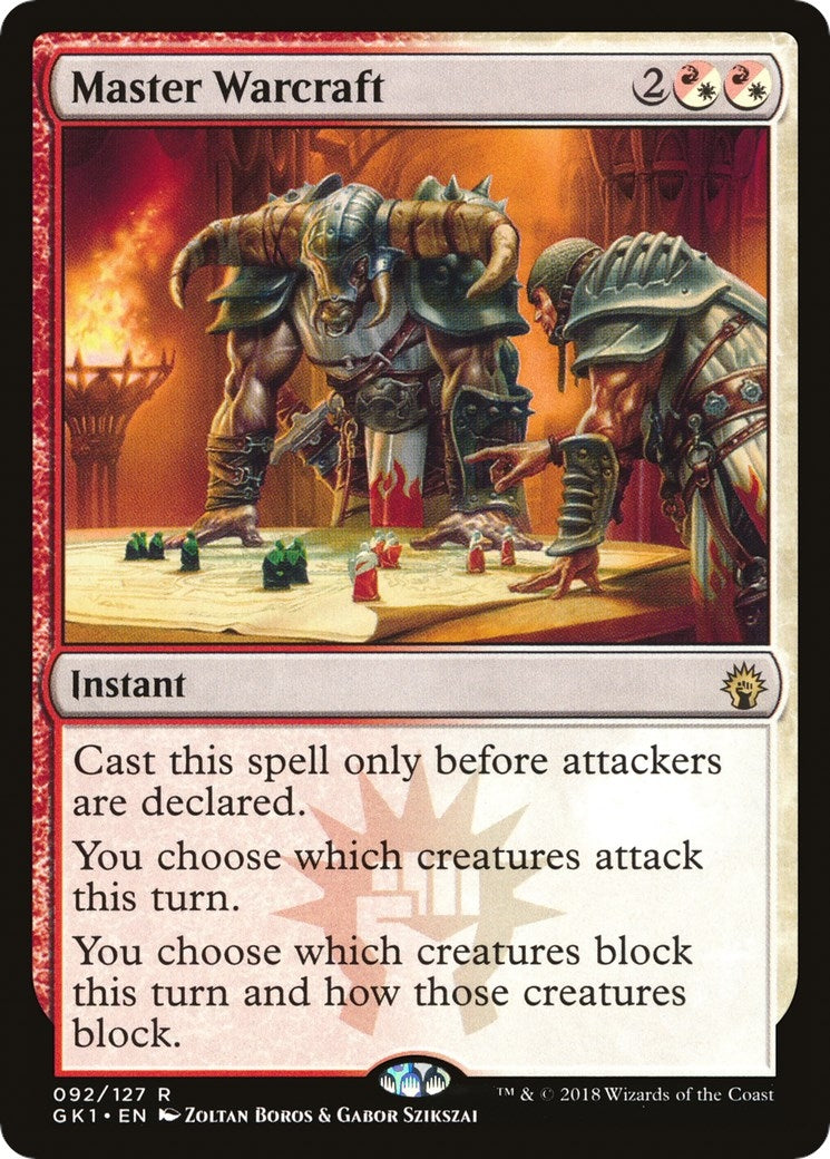 Master Warcraft (92) [GR1] - MTG Single