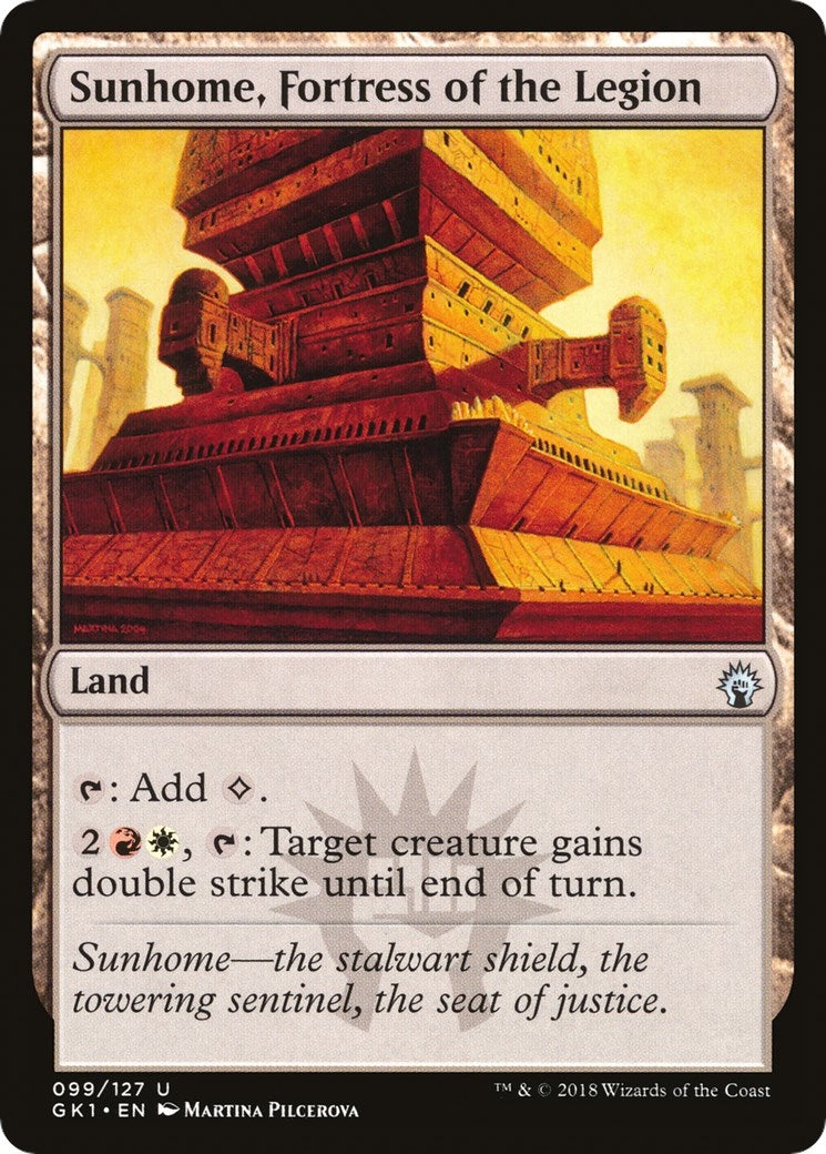 Sunhome Fortress of the Legion (99) [GR1] - MTG Single