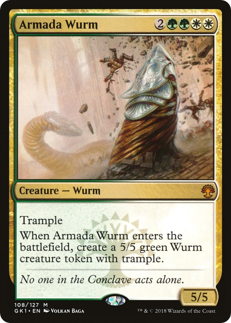 Armada Wurm (108) [GR1] - MTG Single