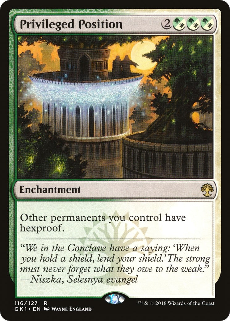 Privileged Position (116) [GR1] - MTG Single