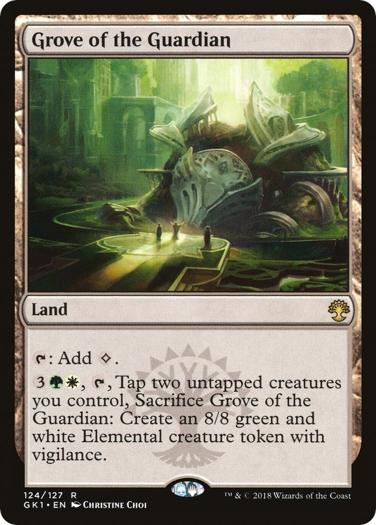Grove of the Guardian (124) [GR1] - MTG Single