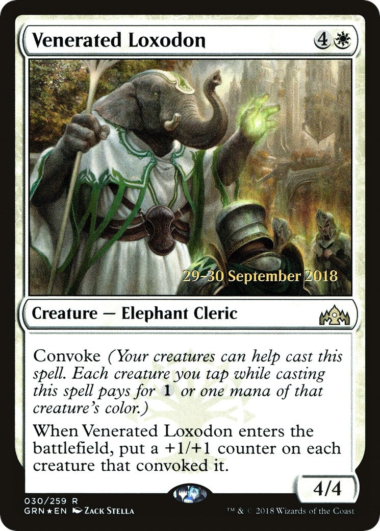Venerated Loxodon (30) [PRE] - MTG Single
