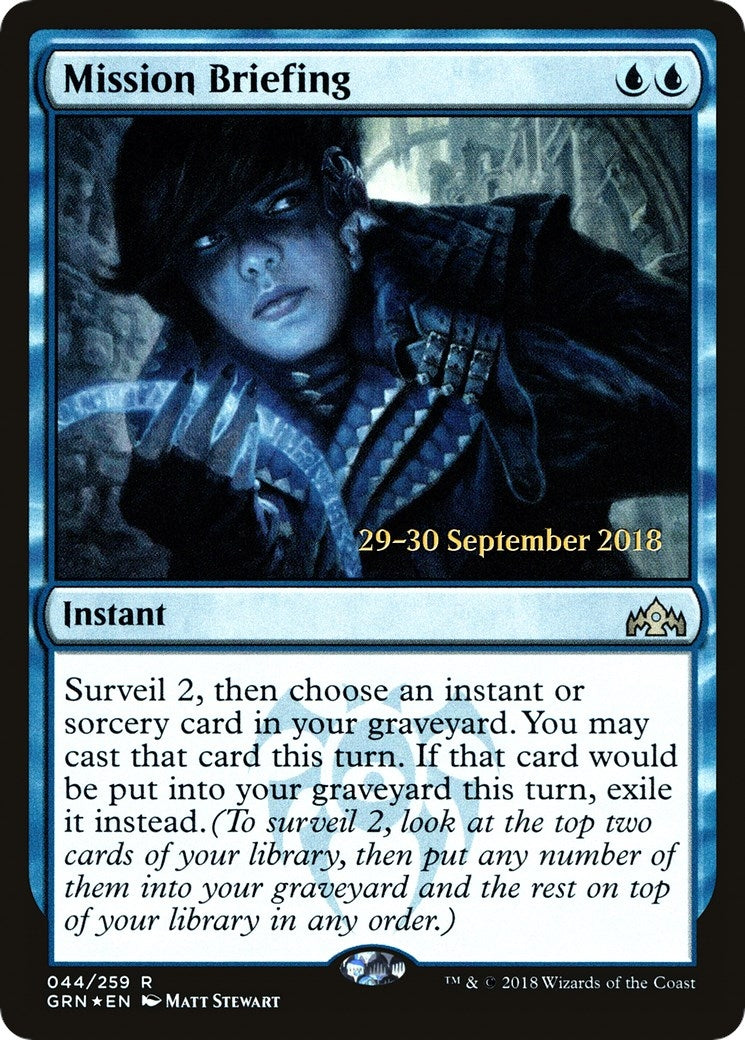 Mission Briefing (44) [PRE] - MTG Single