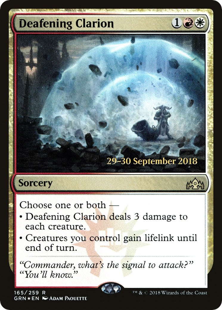 Deafening Clarion (165) [PRE] - MTG Single