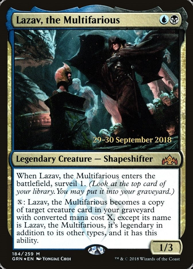 Lazav the Multifarious (184) [PRE] - MTG Single