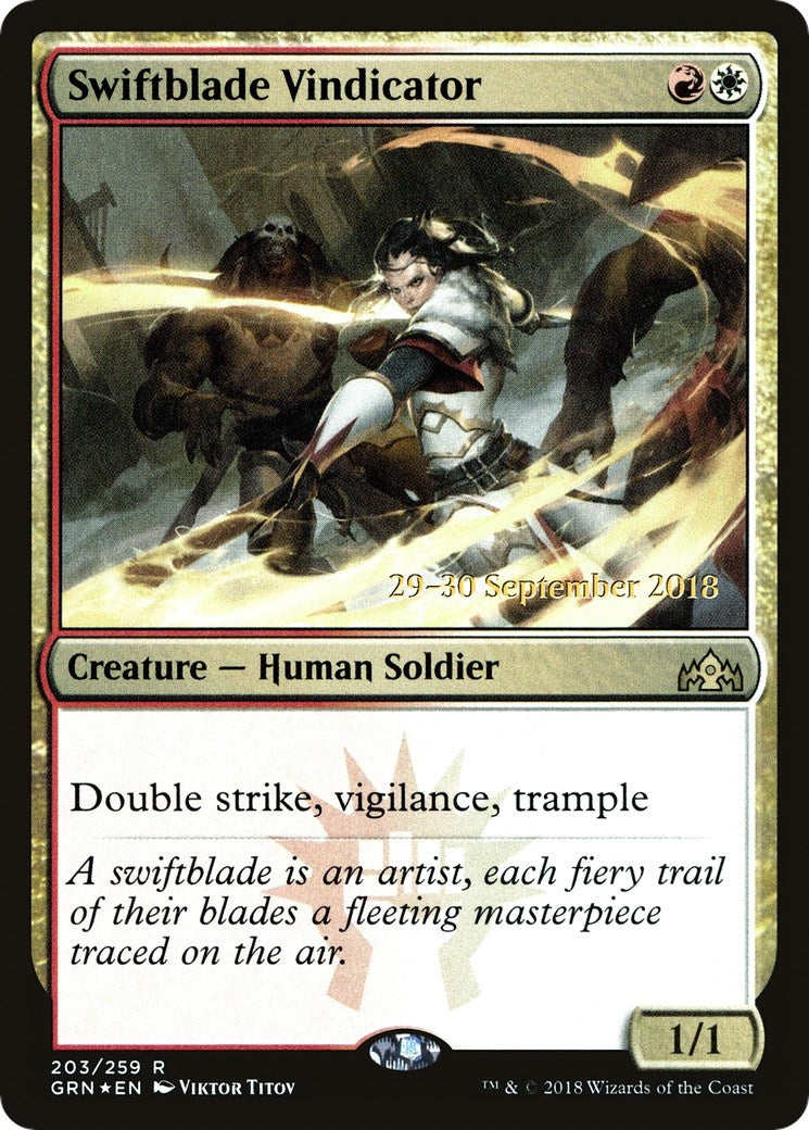 Swiftblade Vindicator (203) [PRE] - MTG Single