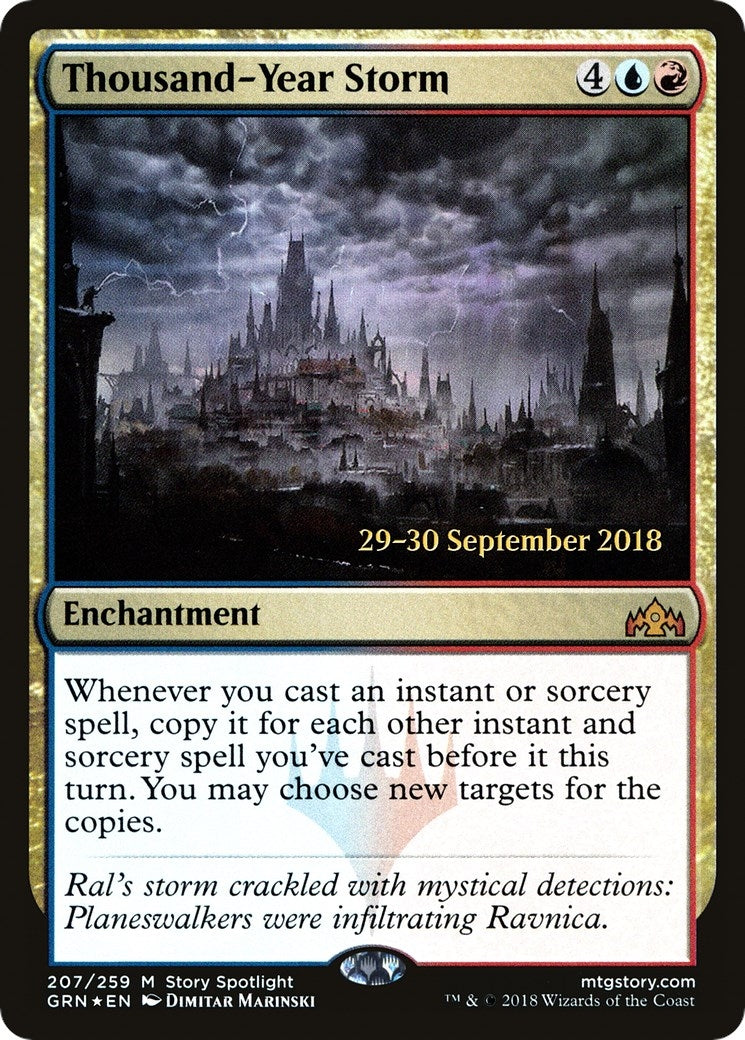 Thousand-Year Storm (207) [PRE] - MTG Single