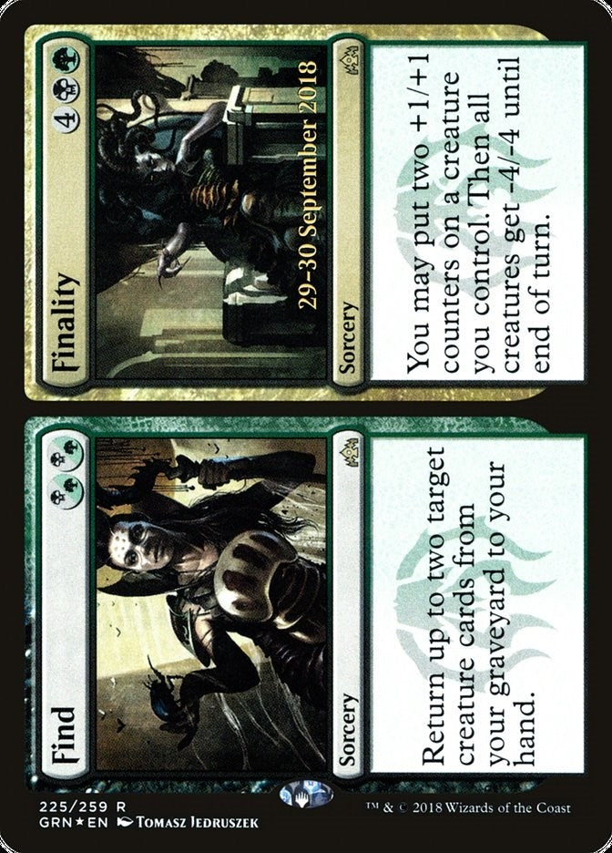 Find // Finality (225) [PRE] - MTG Single