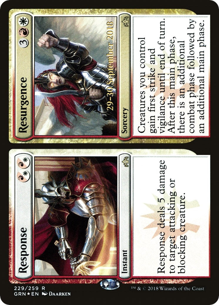 Response // Resurgence (229) [PRE] - MTG Single