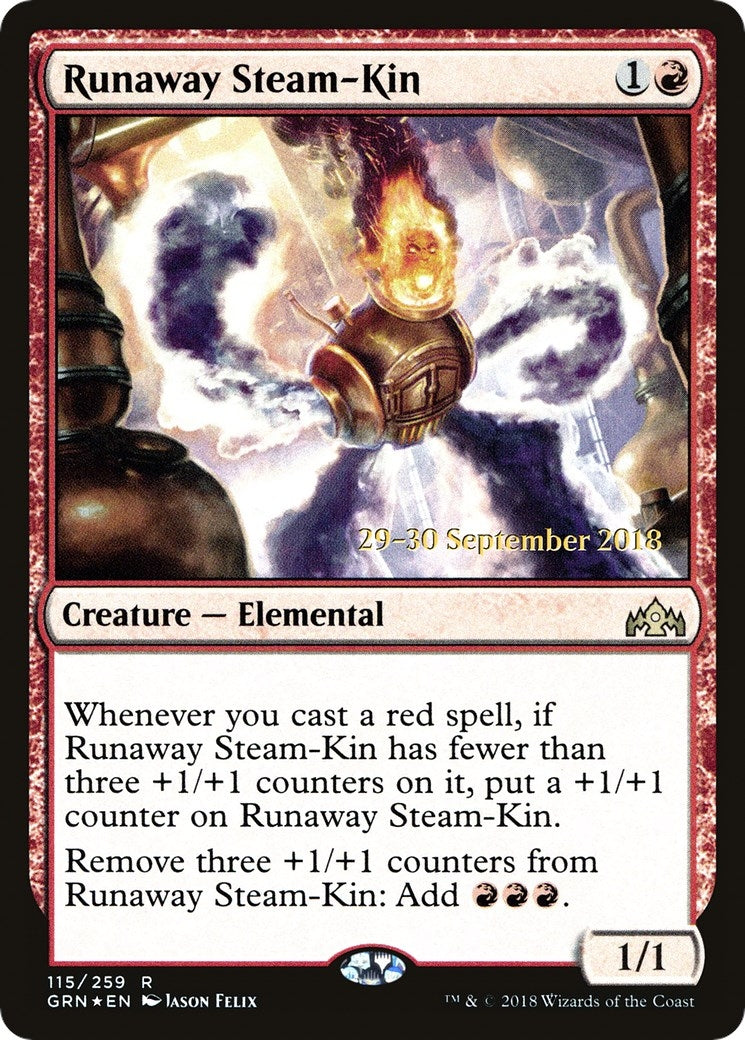 Runaway Steam-Kin (115) [PRE] - MTG Single
