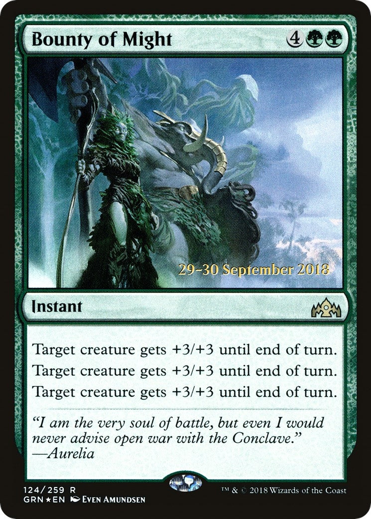 Bounty of Might (124) [PRE] - MTG Single