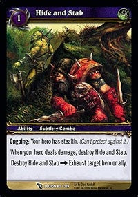 Hide and Stab - WoW Single