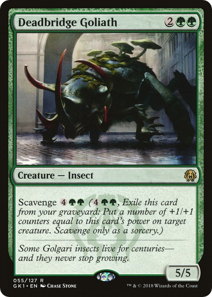Deadbridge Goliath (55) [GR1] - MTG Single