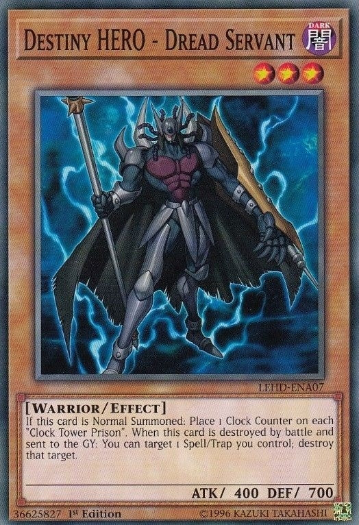 Destiny HERO - Dread Servant (7) (LDK4) - YuGiOh Single