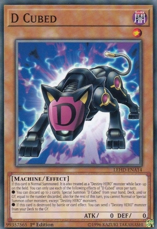 D Cubed (14) (LDK4) - YuGiOh Single