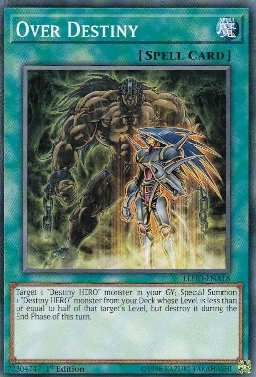 Over Destiny (18) (LDK4) - YuGiOh Single