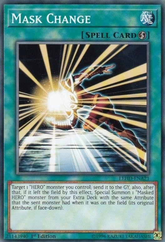 Mask Change (21) (LDK4) - YuGiOh Single