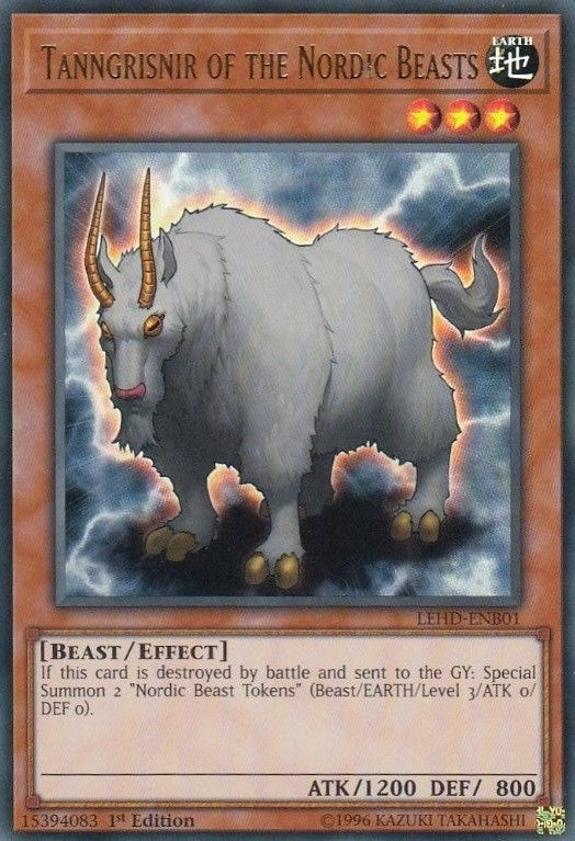 Tanngrisnir of the Nordic Beasts (UR) (1) (LDK4) - YuGiOh Single