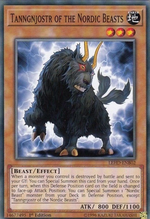 Tanngnjostr of the Nordic Beasts (2) (LDK4) - YuGiOh Single