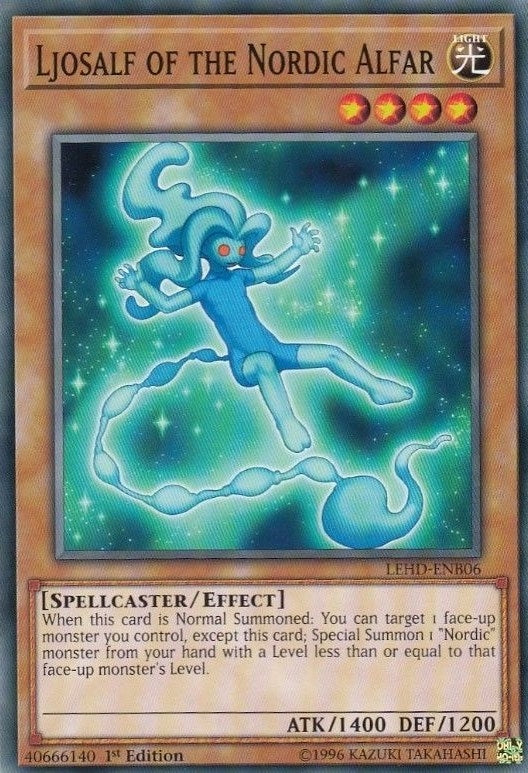 Ljosalf of the Nordic Alfar (6) (LDK4) - YuGiOh Single