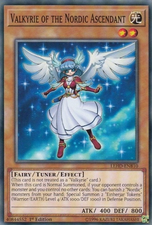 Valkyrie of the Nordic Ascendant (10) (LDK4) - YuGiOh Single