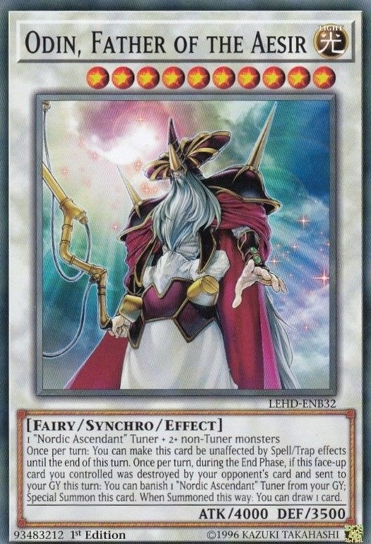 Odin Father of the Aesir (32) (LDK4) - YuGiOh Single