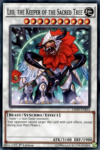 Leo the Keeper of the Sacred Tree (33) (LDK4) - YuGiOh Single