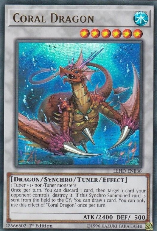 Coral Dragon (38) (LDK4) - YuGiOh Single