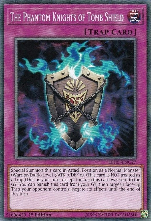 The Phantom Knights of Tomb Shield (27) (LDK4) - YuGiOh Single
