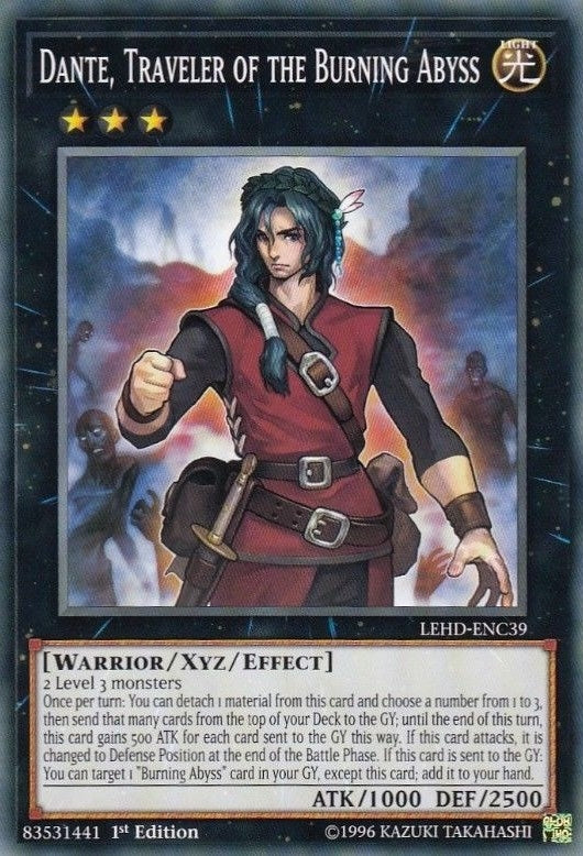 Dante Traveler of the Burning Abyss (39) (LDK4) - YuGiOh Single